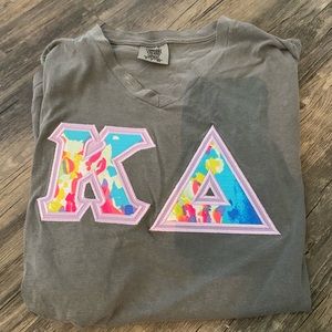 Letter shirt